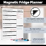 Magnetic Innovations A3 Magnetic Weekly Planner Fridge Whiteboard view 2