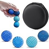 luckdoor Silicone Magnetic Balls Fidget Toys for Adults & Teens,4PCS Stress Relief Sensory Toys for Autism ADHD Anxiety,Fun Textures Gadgets,Office Desk Toy,Stocking Stuffers for Men Women Teen Gifts