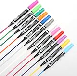 DumanAsen 12 Pcs Liquid Chalk Pens for Chalkboard Glass Whiteboard view 3