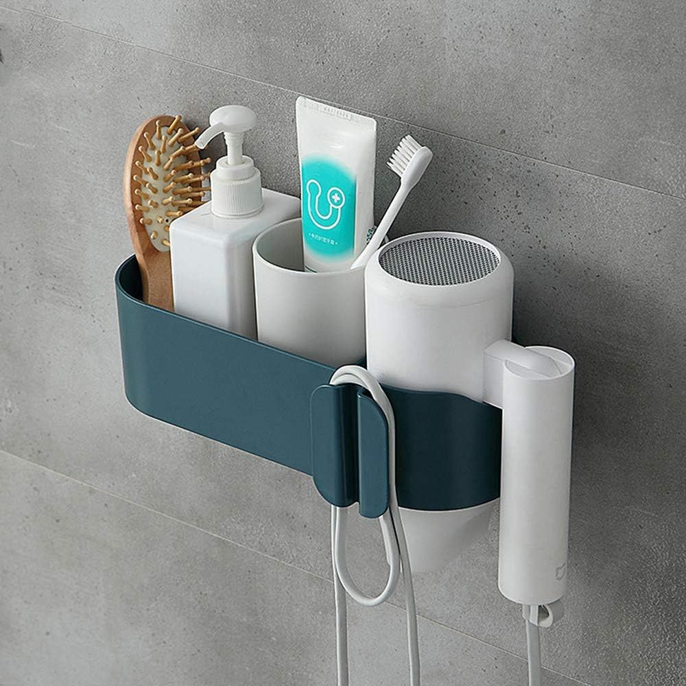 DAILYINT 2 Stück Einfache Und Multifunktionale Fönhalter Wandmontage