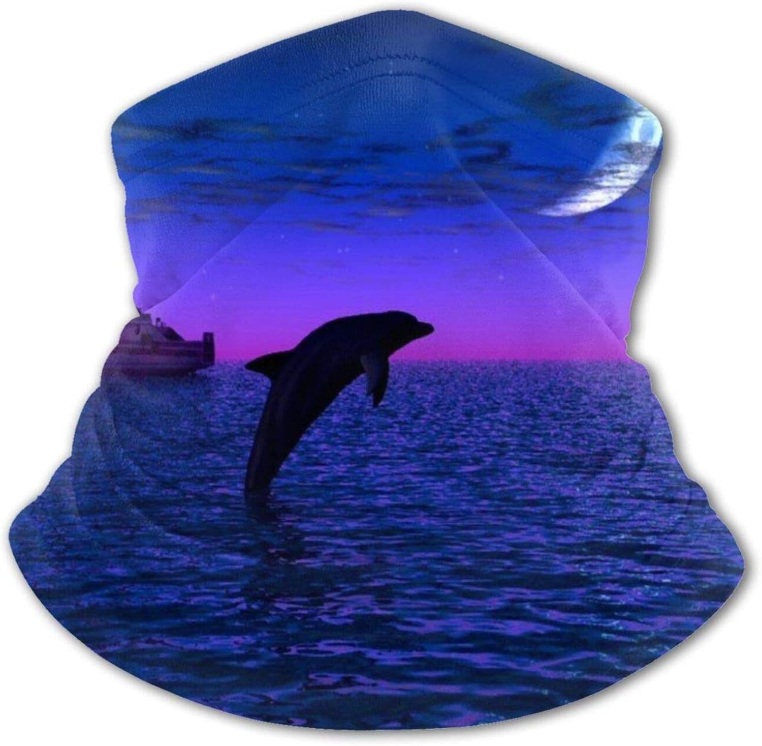 Amazon シーライフイルカ魚 アイスシルク 首カバー ネックウォーマー 暖かいスカーフ 多機能 顔保護 子供たち 防寒 呼吸しやすい ブレイサー 服 ファッション小物 通販