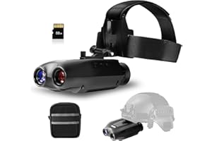 JINKEE Night Vision Goggles Head Mounted, [2024 Upgrade] 4K Night Vision Binoculars for Adults, 1312FT FHD Infrared Night Vision Goggles for Helmet, Digital Night Vision with 32GB SD Card