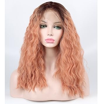 Amazon Com Shandiren 250 Density 2 Tones Ombre Dark Root Short