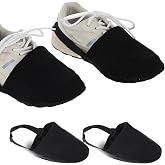 Wanmu 2Pack Bowling Shoe Covers for Men, Kids Bowling Shoes Slider Accessories, One Size Fits Most Bowling Shoes Men &amp; Women Black