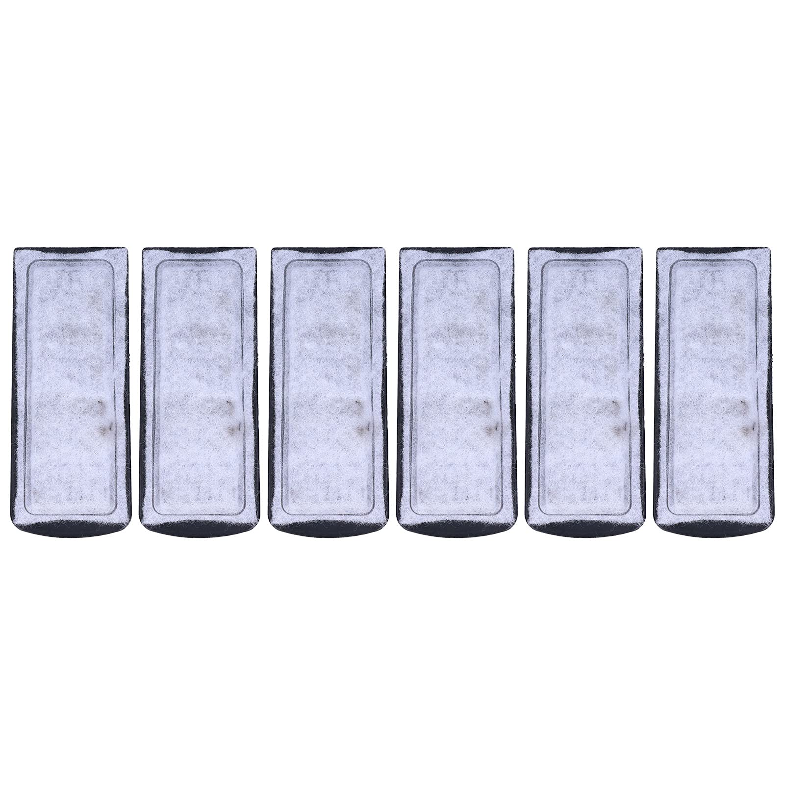 6Pcs Aquarium Filter Cotton Replacement Wall Mounted Filter Accessory for Fish Tanks