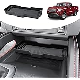 X-TKER Center Console Organizer Tray Compatible with 2022 2023 2024 2025 2026 Nissan Frontier Accessories - Under Climate Control Sliding Console Tray Insert for 2022-2026 Frontier Pickup Interior