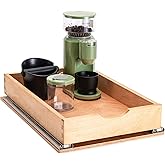 SITOO Pull Out Drawers for Kitchen Cabinets, Pull Out Cabinet Organizer, Fully Assembled Wood Cabinet Pull Out Drawer, Fast and Easy DIY Installation, 14”W x 21”D