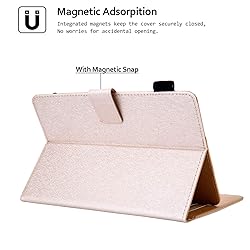 Universal 10 Inch Case, Techcircle Slim Folding PU