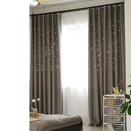 Amazon Com Xiaojingly Blackout Curtains Sun Protection Cotton