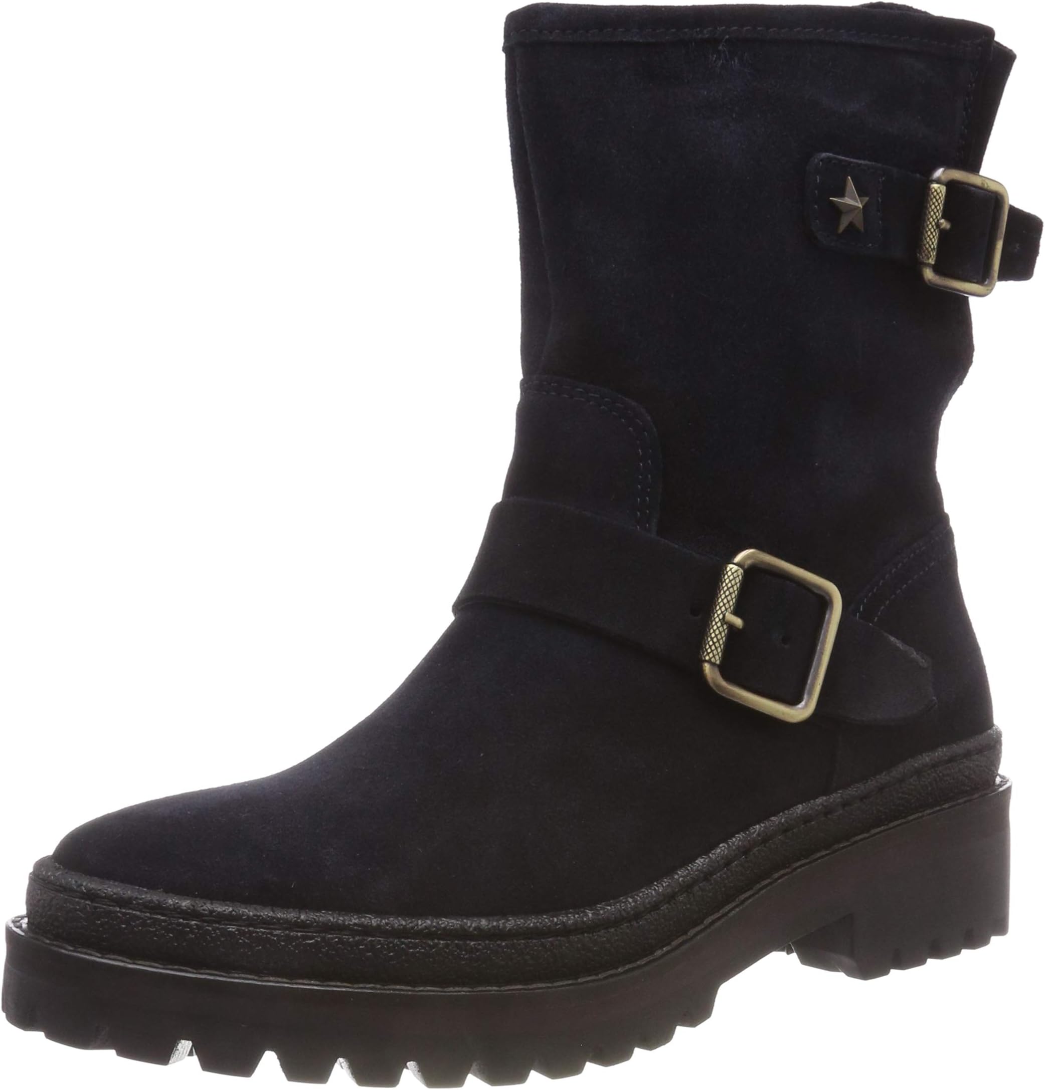 Tommy Hilfiger Women's Basic Biker Boot Suede