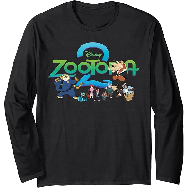 Amazon.com: Zootopia - Nick And Judy Signs Long Sleeve T-Shirt