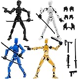 Gmajdar 4PCS Assembled Titan T13 Action Figures Set