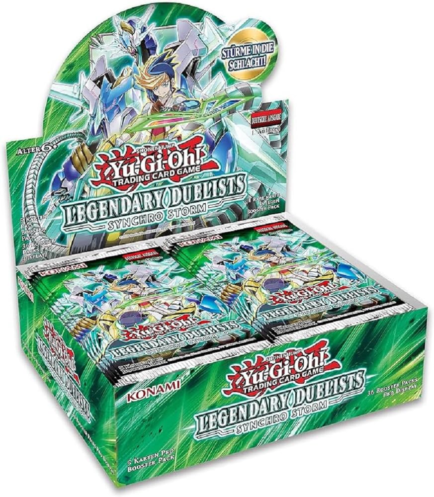 Yu-Gi-Oh! TRADING CARD GAME Legendary Duelists: Synchro Storm Display - German Edition