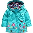 Arshiner Girl Baby Kid Waterproof Hooded Coat Jacket Outwear Raincoat Hoodies