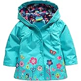 Arshiner Girl Baby Kid Waterproof Hooded Coat Jacket Outwear Raincoat Hoodies
