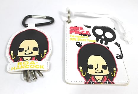Amazon ワンピース キーケース パスケースセット ハンコック One Piece カラビナ 5連フック付 バッグ 財布 おもちゃ
