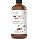 CNP | Uric Acid Complete Liquid 16oz - Tart Cherry, Kidney Circulation Aid | Uric Acid Cleanse Liquid With Apple Cider Vinegar, Tart Cherry &amp; Beet Root For Kidney Health, Circulation &amp; Detox Support