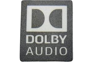 Vath Sticker Compatible with Dolby Audio 13 x 18mm / 1/2" x 1 1/16" [1024]