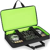 IBVIVIC Lightweight Controller Storage Bag Case Fits for Pioneer DDJ FLX6/RR/NI Traktor Kontrol S8/DDJ SX SX2 SX3/DDJ 800/Denon MC7000 Padded DJ Travel Carrying Bag