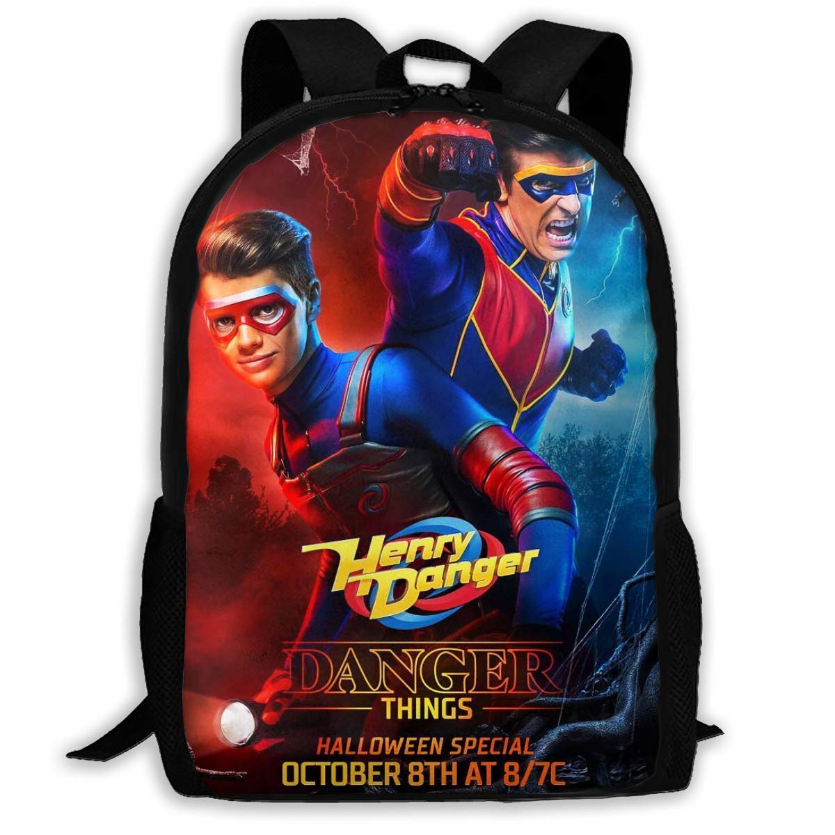 Mochilas Escolares de Viaje Danger TV Show of Henry Printed School