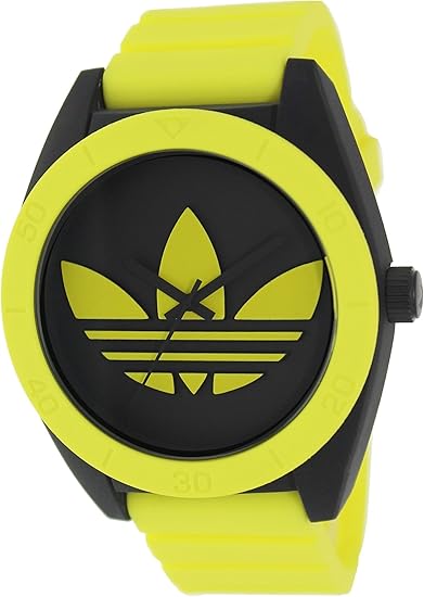 yellow adidas watch