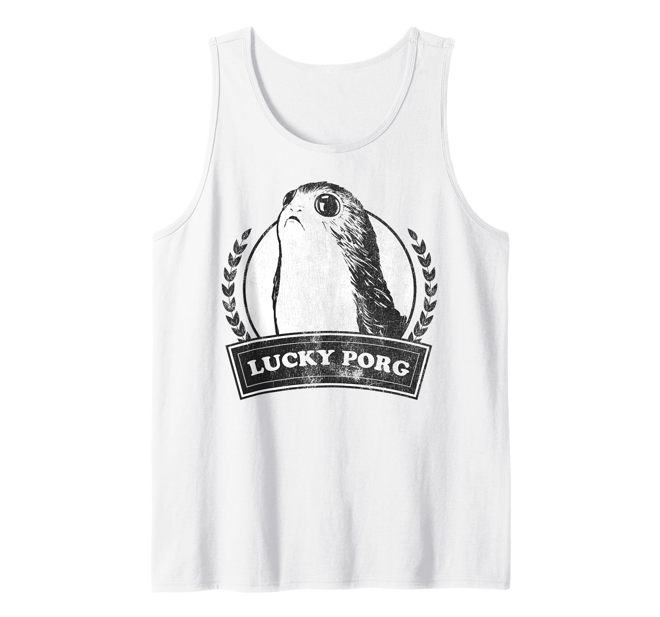 Star Wars Lucky Porg Saint Patrick's Day Tank Top