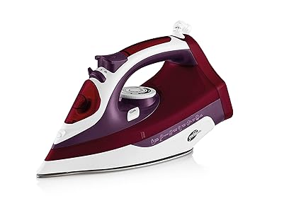 Goldmaster GM-7613K Maxipress, rotes Dampfbügeleisen (Rot)