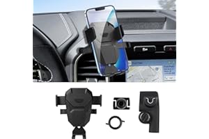 FIILINES Phone Holder for Ford F-150 2015-2020,360 Degree Rotation Cell Phone Mount for F-150 Accessories, Air Vent Phone Mou