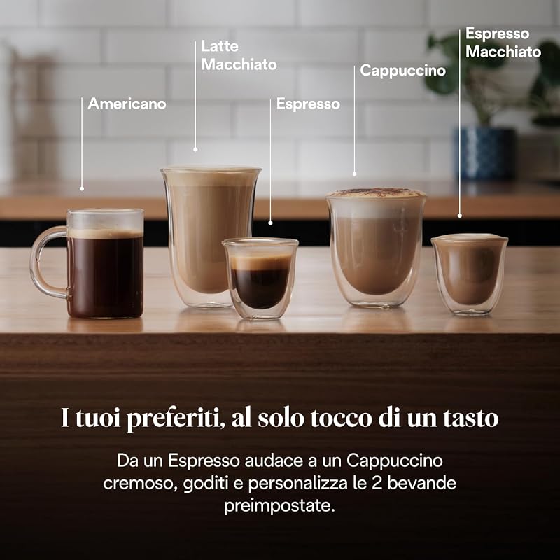 La Specialista Arte - Macchina Espresso 3 Bevande Nero
