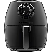 Chefman TurboFry 3.6-Quart Air Fryer Oven w/ Dishwasher Safe Basket and Dual Control Temperature, 60 Minute Timer & 15…