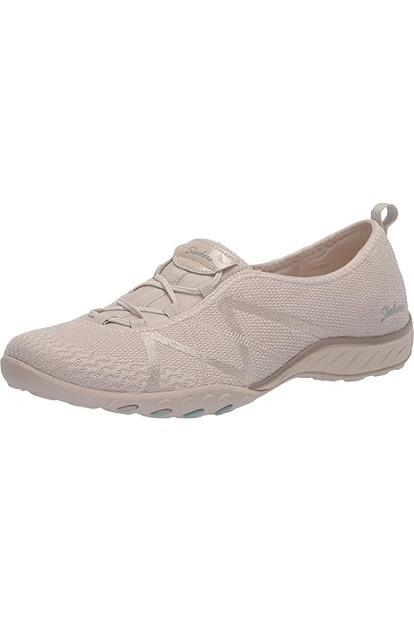 skechers breathe easy white