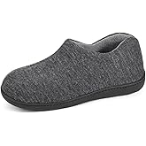 ULTRAIDEAS Women's Indoor Loafer House Slippers with Memory Foam, Ladies Warm Closed Back House Shoes with Non-Slip Outdoor Rubber Sole