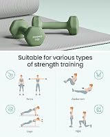 SONGMICS Hex Dumbbells Set with Stand 1kg 3kg 5kg Neoprene Matte view 5