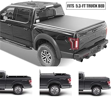 Amazon Com Gevog Soft Roll Up Truck Bed Tonneau Cover Assembly For 2000 2004 Dodge Dakota 5 3 63 Fleetside Bed Automotive
