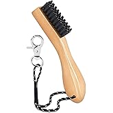 Belongtous Golf Clubs Scrub Cleaning Brush: Golf Accessories for Men Women Golfers - Nylon Bristle Beech Wood Brush Groove Cleaner with Nylon Rope & Hooks