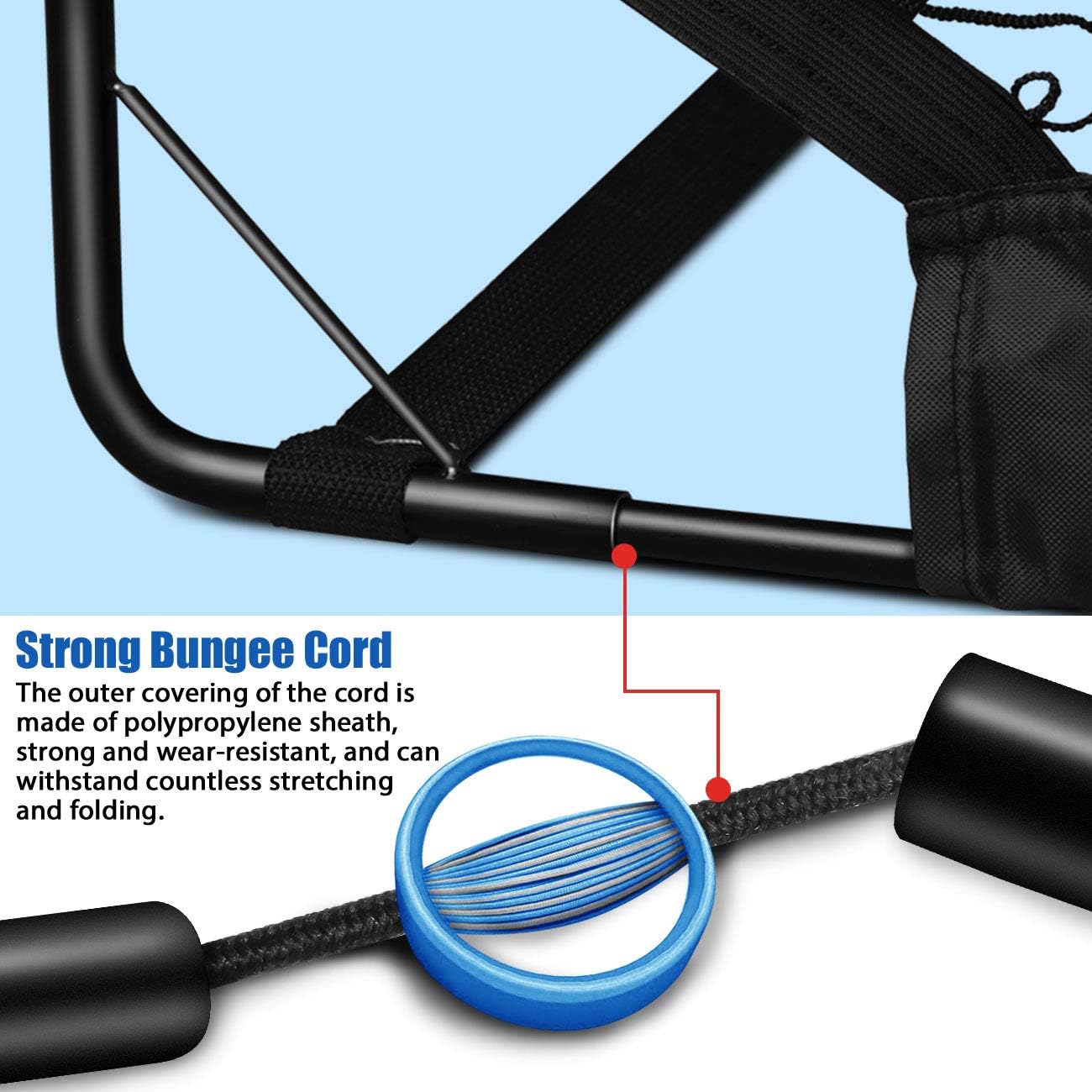 BAYINBULAK Soccer Goal Portable Soccer Net for Kids Backyard Training 6.6'x3.3', 1 Pack : Sports & Outdoors