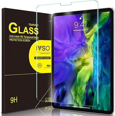 Ivso Screen Protector For Ipad Pro 12 9 2020 Amazon Co Uk Electronics