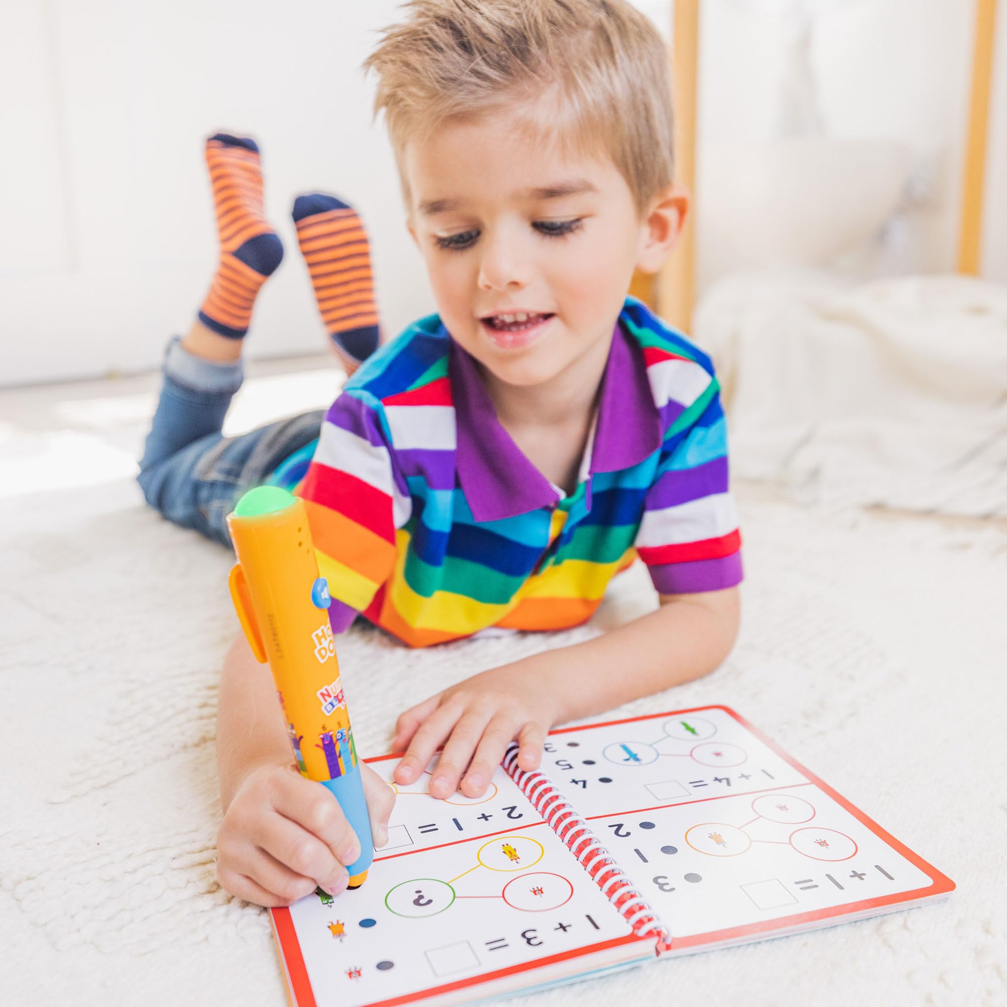 Educational Insights Hot Dots Numberblocks Workbook Numbers 11-20 with Interactive Pen - Learning Activities for Kids Ages 5+, Kindergarten Must Haves