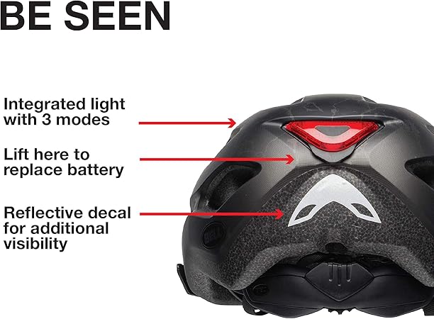 bell track 2.0 helmet light