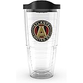 Tervis MLS Atlanta United FC - Primary Logo Made in USA Double Walled Insulated Tumbler Travel Cup Keeps Drinks Cold & Hot, 24oz, Classic
