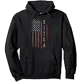 Sitka Family American Flag Pullover Hoodie