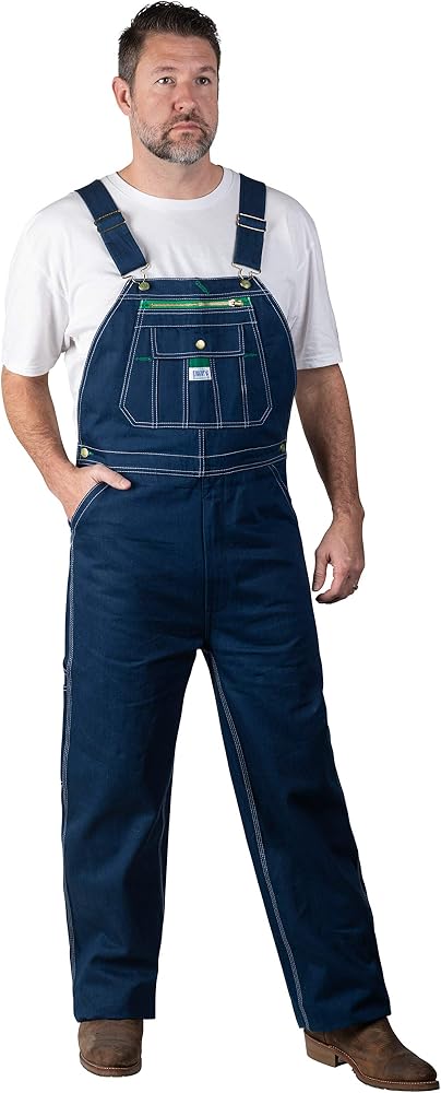 Liberty Men's Rigid Denim Bib Overall 