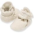 Burt's Bees Baby Booties, Organic Cotton Adjustable Infant Sock