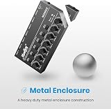 Moukey MAMX2 Audio Mixer 6-Channel Stereo/Mono USB 5V Power view 3