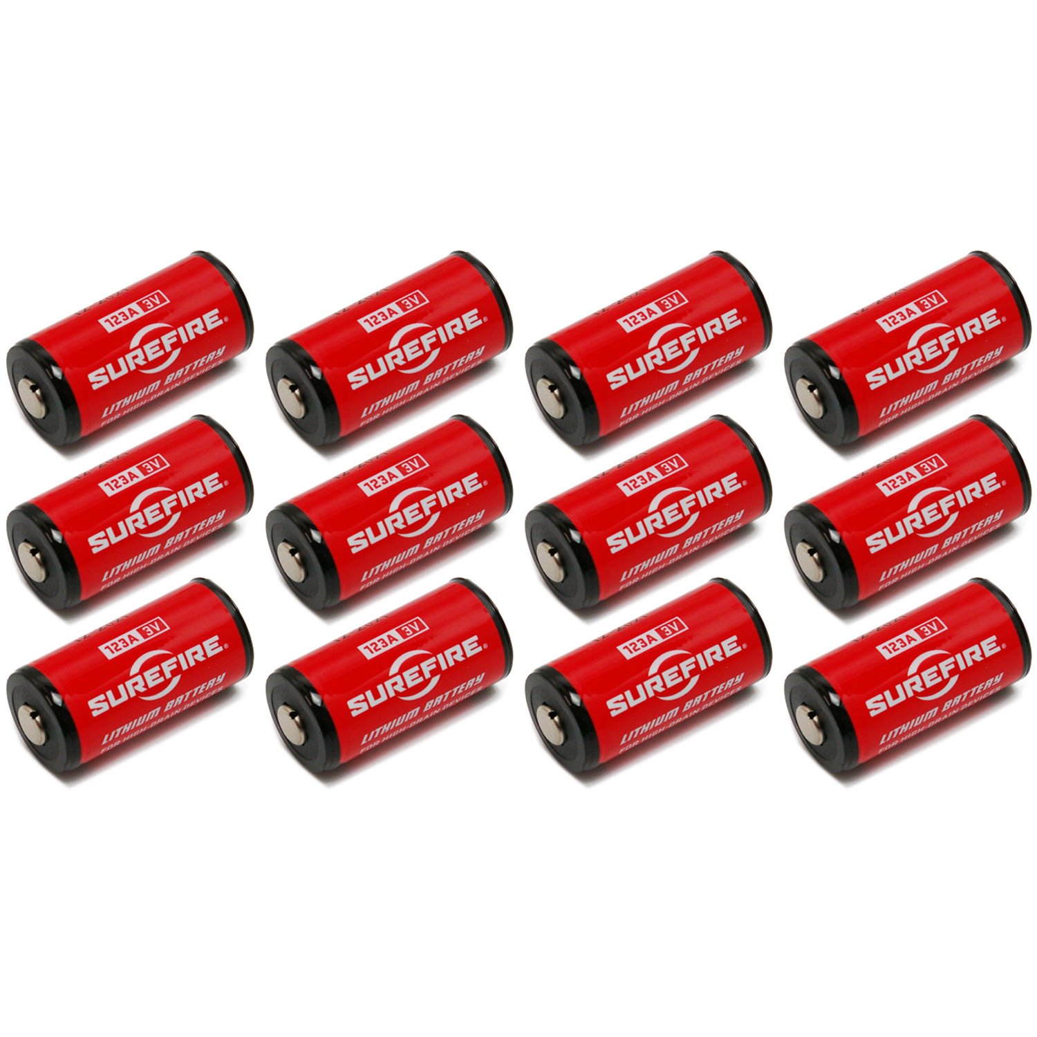 SureFire SF12-BB Boxed Batteries, (12 Pack)