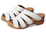 Sanita Women's Monika Sandal, White, 8.5-9