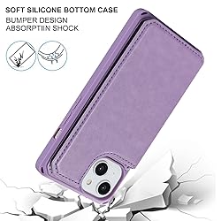 Cavor for iPhone 14 Plus Case Wallet with Card