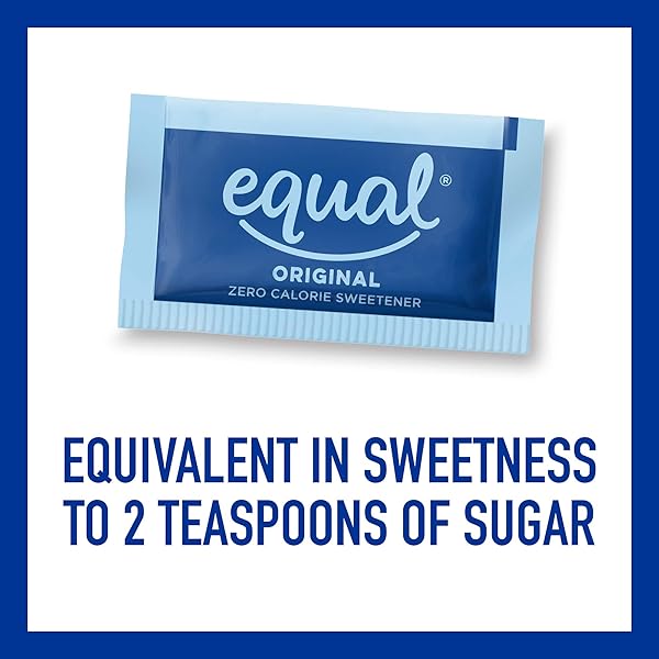 EQUAL 0 CALORIE SWEETENER, ASPARTAME AND ACESULFAME-K SWEETENER PACKETS, ZERO CALORIE SUGAR ALTERNATIVE, ERYTHRITOL FREE, 115 CT (PACK OF 12)