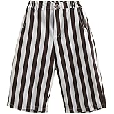 Baluomoya Spring Autumn 6Months-3Years Toddler Thin Cotton Stripe Elastics Pants for Baby Boys and Girls