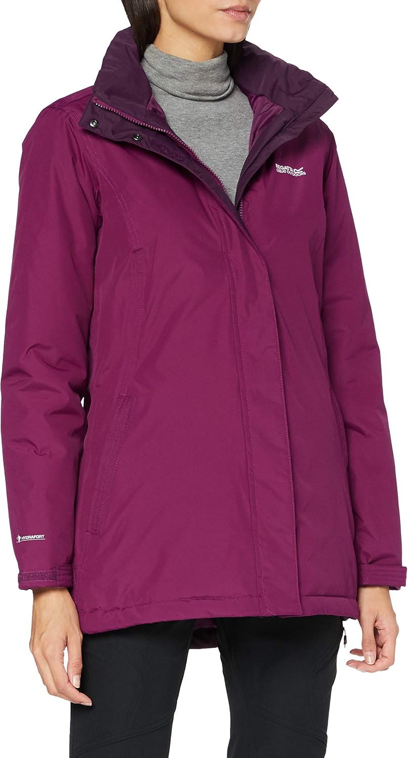 Giacca Donna Regatta Blanchet II - Impermeabile Termica Con Cappuccio Regolabile